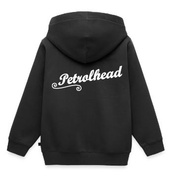 Tête d’essence - Sweat Premium à capuche enfant bio - noir - Dos - AI Model Kid Male (0cm)