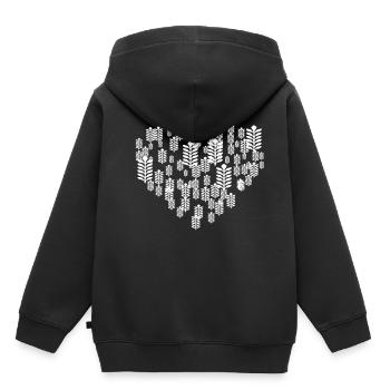 pain - Sweat Premium à capuche enfant bio - noir - Dos - AI Model Kid Male (0cm)