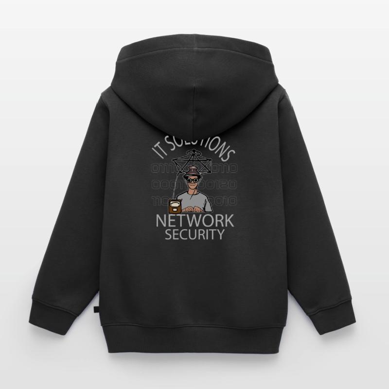 Network Security - IT - Computer - Network Kids Premium Organic Hoodie