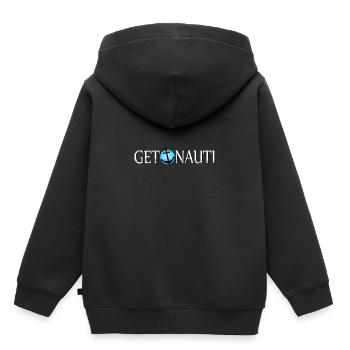 Nautical sail anchor gift - Kids Premium Organic Hoodie - black - Back - AI Model Kid Male (0cm)
