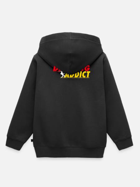 Dancing Addict - Kinder Premium Organic Hoodie - Schwarz