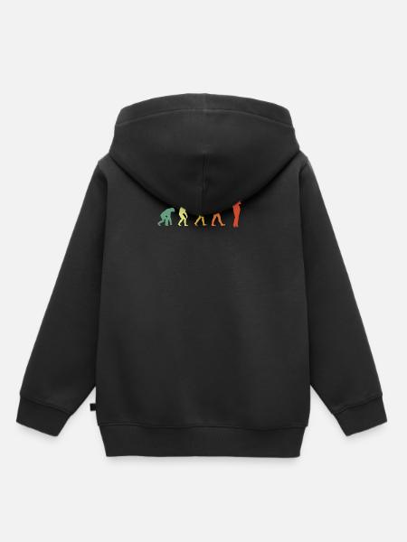 Assistant Evolution Hipster Edition - Kinder Premium Organic Hoodie - Schwarz
