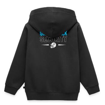 Quarterback Security Lineman Football Stadium - Kids Premium Organic Hoodie - black - Back - AI Model Kid Male (0cm)