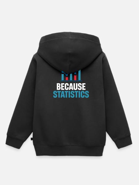 Weil Statistiker Statistiker Numerische - Kinder Premium Organic Hoodie - Schwarz