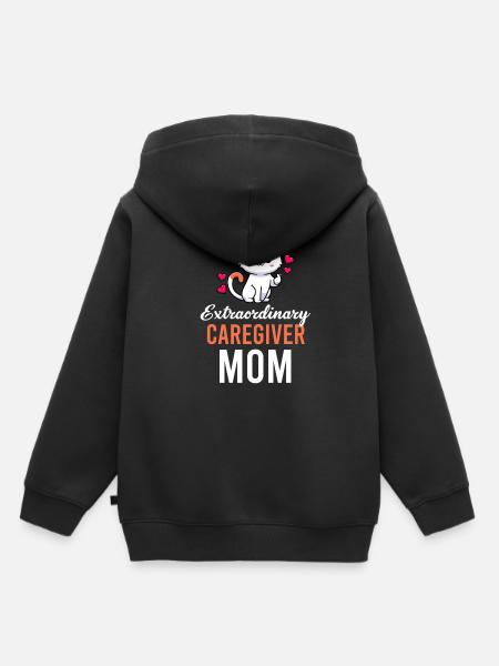 Außergewöhnliche Pflegekraft Mutter - Kinder Premium Organic Hoodie - Schwarz