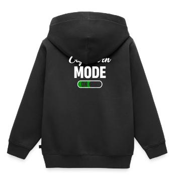 Steinbock-modus Für Lustige Horoskope - Kinder Premium Organic Hoodie - Schwarz - Hinten - AI Model Kid Male (0cm)