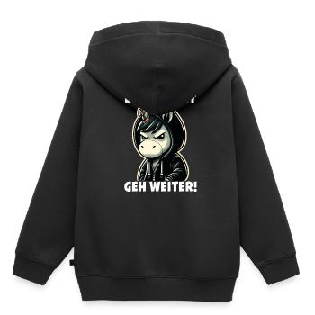 You stink Go on Sarcastic - Kids Premium Organic Hoodie - black - Back - AI Model Kid Male (0cm)