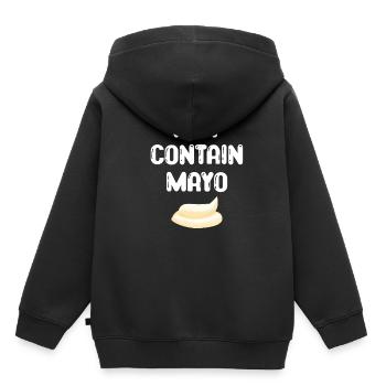 Can Mayo Funny Tomato Sweet Relish Dressing - Sweat Premium à capuche enfant bio - noir - Dos - AI Model Kid Male (0cm)