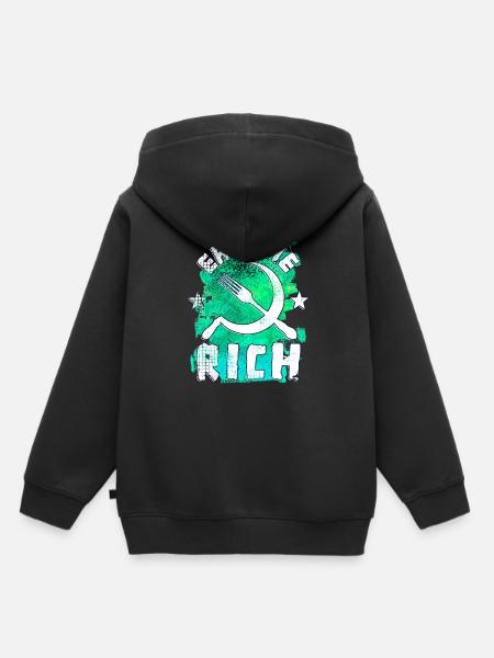 Esse die Reichen - Messer und Sichel - Hoodie Premium barn ekologisk - svart