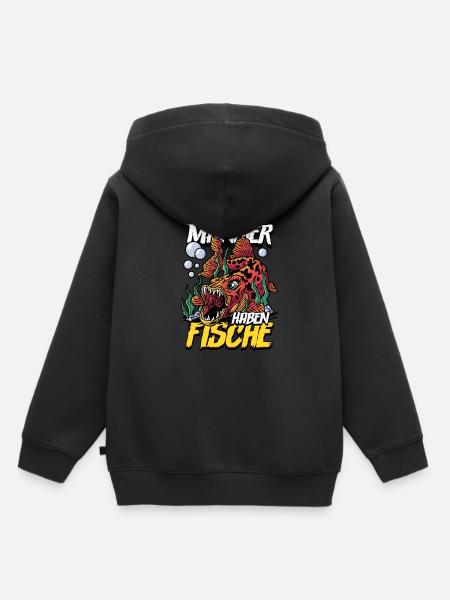 Aquarianer - Kinder Premium Organic Hoodie - Schwarz