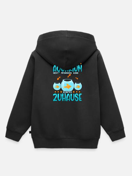 Aquarianer - Kinder Premium Organic Hoodie - Schwarz
