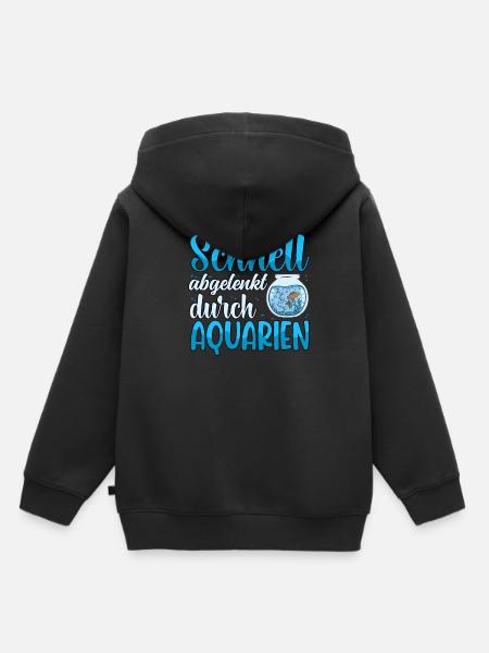 Aquarianer - Kinder Premium Organic Hoodie - Schwarz