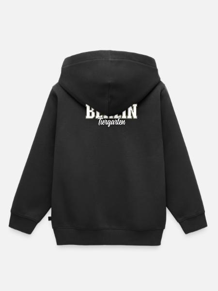 Berlin Tiergarten - Kinder Premium Organic Hoodie - Schwarz