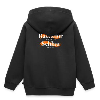 Baccalauréat - Sweat Premium à capuche enfant bio - noir - Dos - AI Model Kid Male (0cm)