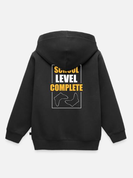 Schulabschluss - Kinder Premium Organic Hoodie - Schwarz