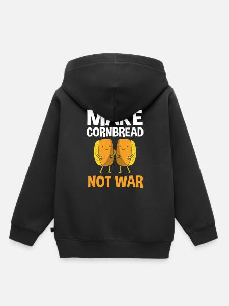 Glutenfrei Gluten - Kinder Premium Organic Hoodie - Schwarz