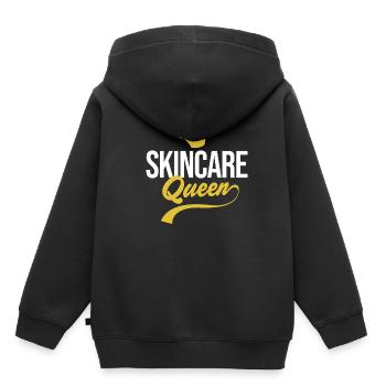 Kosmetikerin - Kinder Premium Organic Hoodie - Schwarz - Hinten - AI Model Kid Male (0cm)
