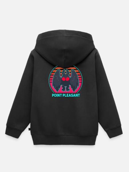 Mottenmann - Kinder Premium Organic Hoodie - Schwarz