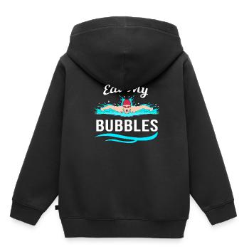 Swimming Swimmers Swimming Pool Swimming Instructors - Kids Premium Organic Hoodie - black - Back - AI Model Kid Male (0cm)