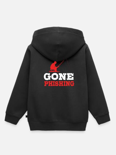 Cybersecurity Cyber Programmierer Hacker - Kinder Premium Organic Hoodie - Schwarz