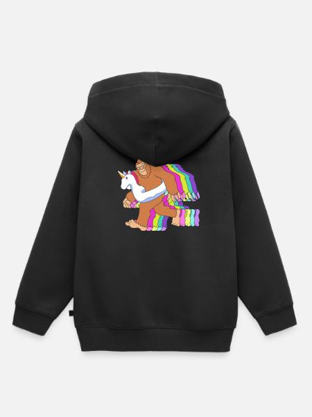Pool Party - Kinder Premium Organic Hoodie - Schwarz
