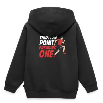 Marathon Marathon Runner - Kids Premium Organic Hoodie - black - Back - AI Model Kid Male (0cm)