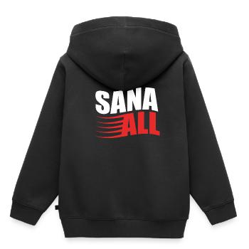 Philippinisch Philippinen - Kinder Premium Organic Hoodie - Schwarz - Hinten - AI Model Kid Male (0cm)