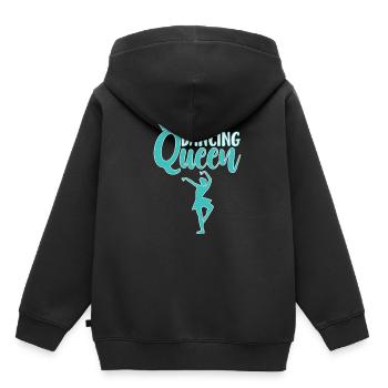Dancing queen - Sweat Premium à capuche enfant bio - noir - Dos - AI Model Kid Male (0cm)