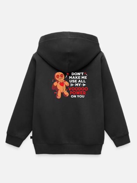 Voodoo - Kinder Premium Organic Hoodie - Schwarz