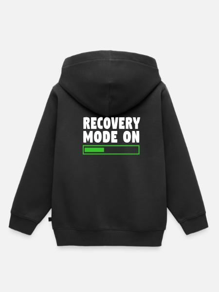 Gebrochener Arm Knochen Knochenbruch - Kinder Premium Organic Hoodie - Schwarz
