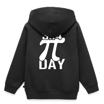 Pi Math Pi Day - Sweat Premium à capuche enfant bio - noir - Dos - AI Model Kid Male (0cm)
