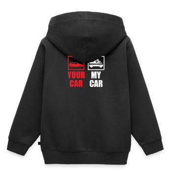 Rettungssanitäter Geschenk - Kinder Premium Organic Hoodie - Schwarz - Hinten - AI Model Kid Male (0cm)