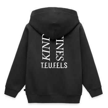 Enfant d’un démon - Sweat Premium à capuche enfant bio - noir - Dos - AI Model Kid Male (0cm)