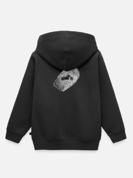 Motorradfahrer - Kinder Premium Organic Hoodie - Schwarz