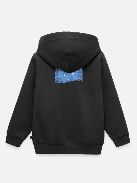 Mikronesien - Kinder Premium Organic Hoodie - Schwarz