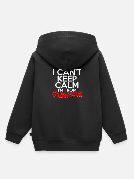 Panama - Kinder Premium Organic Hoodie - Schwarz