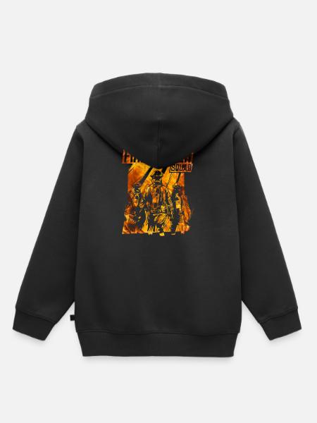 Feuerwehr Held - Kinder Premium Organic Hoodie - Schwarz