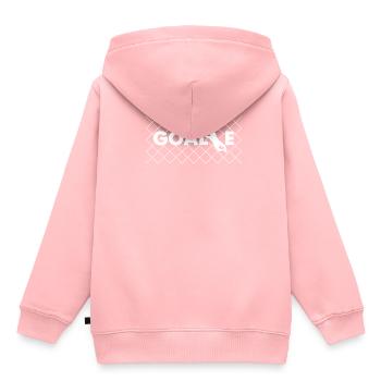 Tormann Torfrau Shirt Geschenk Fußball Mannschaft - Kinder Premium Organic Hoodie - Rosa - Hinten - AI Model Kid Female (0cm)