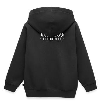 Tug Of War Tug-of-War Cadeau - Sweat Premium à capuche enfant bio - noir - Dos - AI Model Kid Male (0cm)