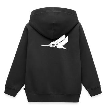 Tug-of-war gift - Kids Premium Organic Hoodie - black - Back - AI Model Kid Male (0cm)