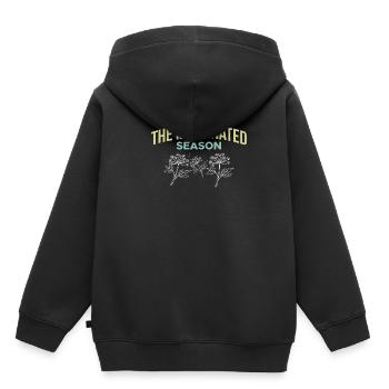 La saison la plus détestée : le pollen : le rhume des foins - Sweat Premium à capuche enfant bio - noir - Dos - AI Model Kid Male (0cm)