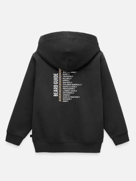bart - Kinder Premium Organic Hoodie - Schwarz