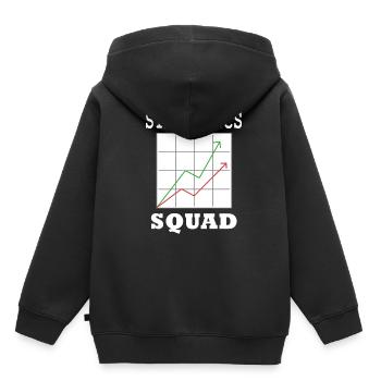 Statistik-Analyst Datenmanager Statistiker - Kinder Premium Organic Hoodie - Schwarz - Hinten - AI Model Kid Male (0cm)