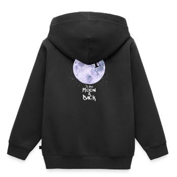 Stuntscooter Trickscooter Tretroller sk8 Skater - Kinder Premium Organic Hoodie - Schwarz - Hinten - AI Model Kid Male (0cm)