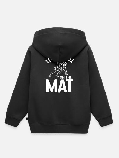 Grappling Martial Arts Wrestling - Kinder Premium Organic Hoodie - Schwarz