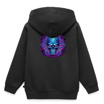 Monster Monster Demon Devil Vampire Guhl Zombie - Kids Premium Organic Hoodie - black - Back - AI Model Kid Male (0cm)