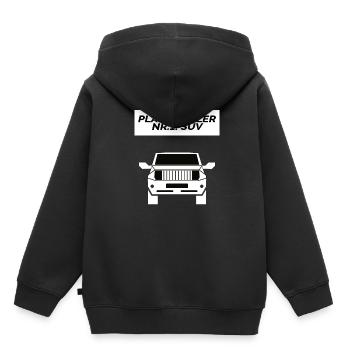 Démonstration de la pollution SUV climatique RIP - Sweat Premium à capuche enfant bio - noir - Dos - AI Model Kid Male (0cm)
