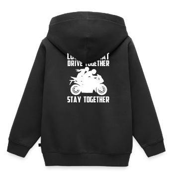 Couples That Drive Together Stay Together - Kids Premium Organic Hoodie - black - Back - AI Model Kid Male (0cm)