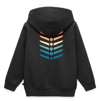 Jeu de société RPG Rpg Game Board Board Gift - Sweat Premium à capuche enfant bio - noir - Dos - AI Model Kid Male (0cm)