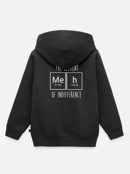 Periodensystem - Kinder Premium Organic Hoodie - Schwarz